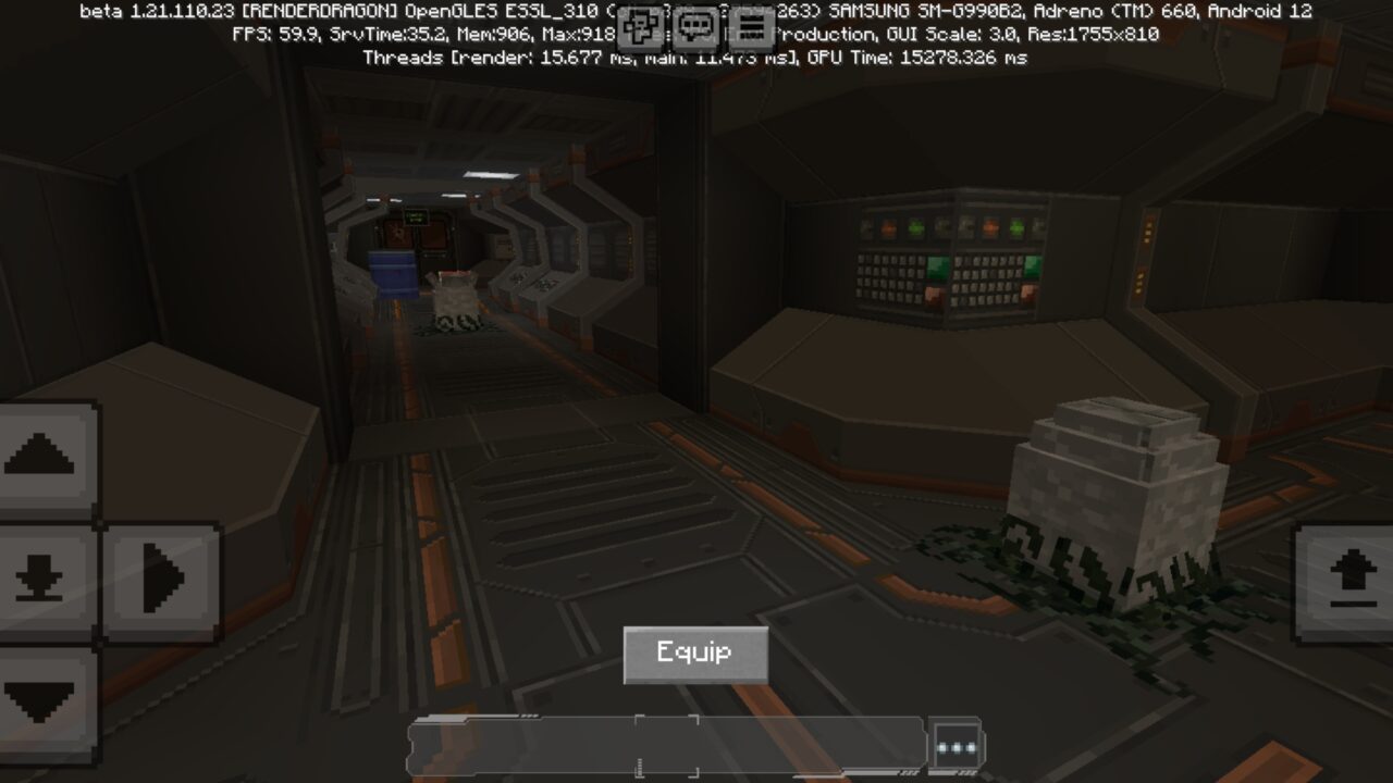 Equip from Deep Sea Horror Map for Minecraft PE