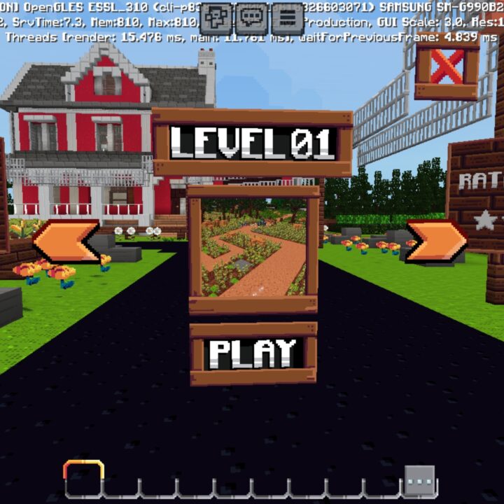 Fruit Slasher Map for Minecraft PE