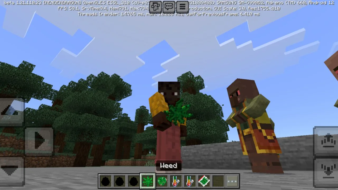Herb Craft Mod for Minecraft PE
