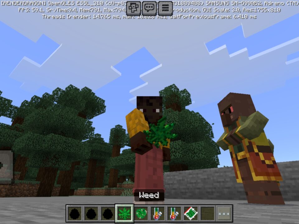 Herb Craft Mod for Minecraft PE