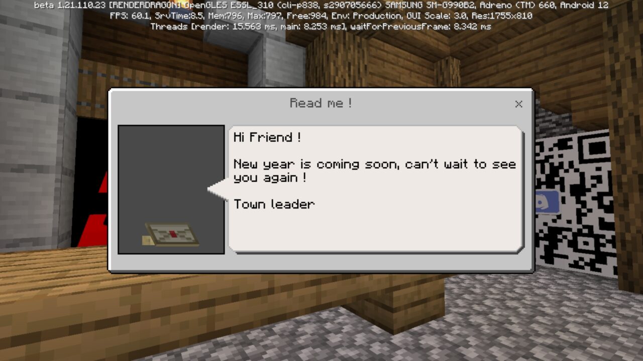 Info from Niam Monster Mod for Minecraft PE