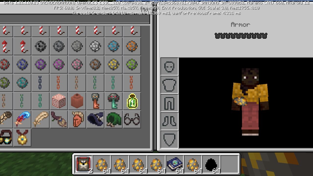 Items from Owls Mod for Minecraft PE