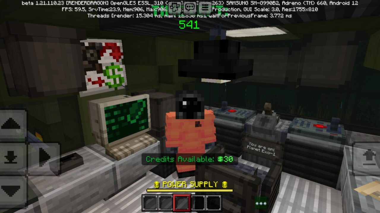 Location from Danger Company Map for Minecraft PE
