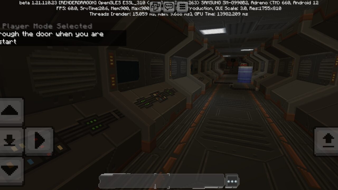 Location from Deep Sea Horror Map for Minecraft PE
