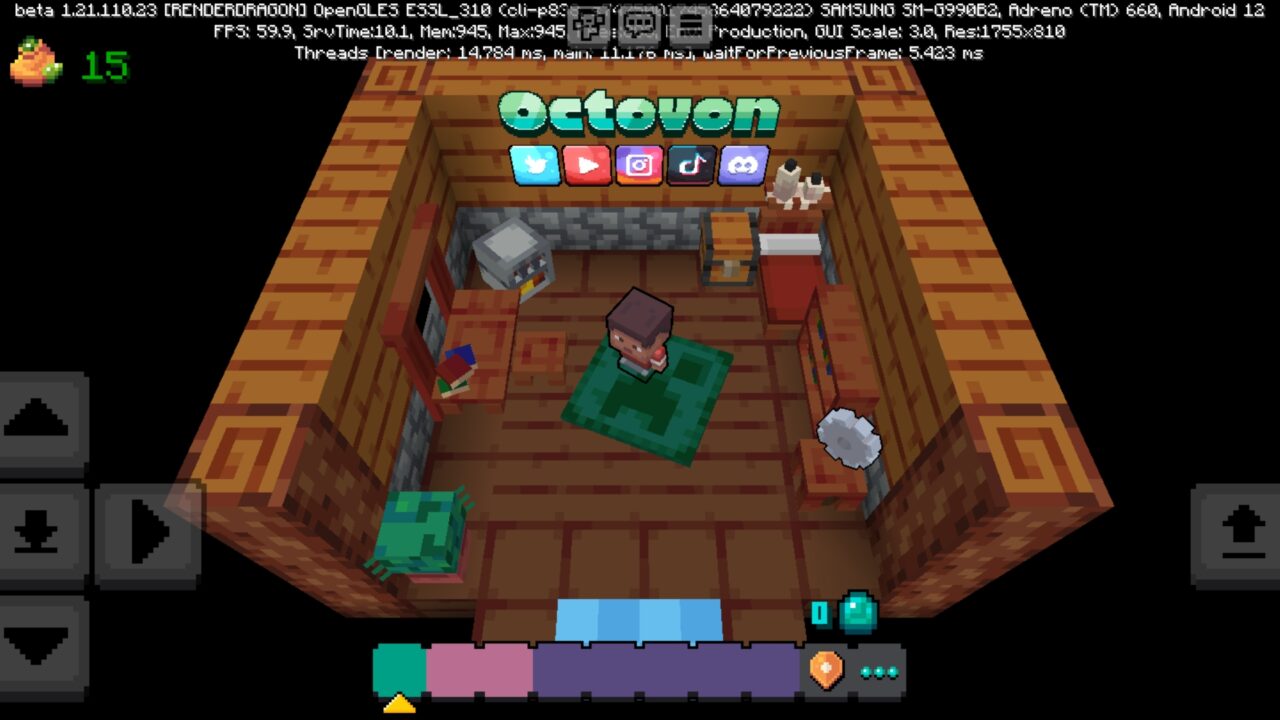 Location from Tinycraft Map for Minecraft PE