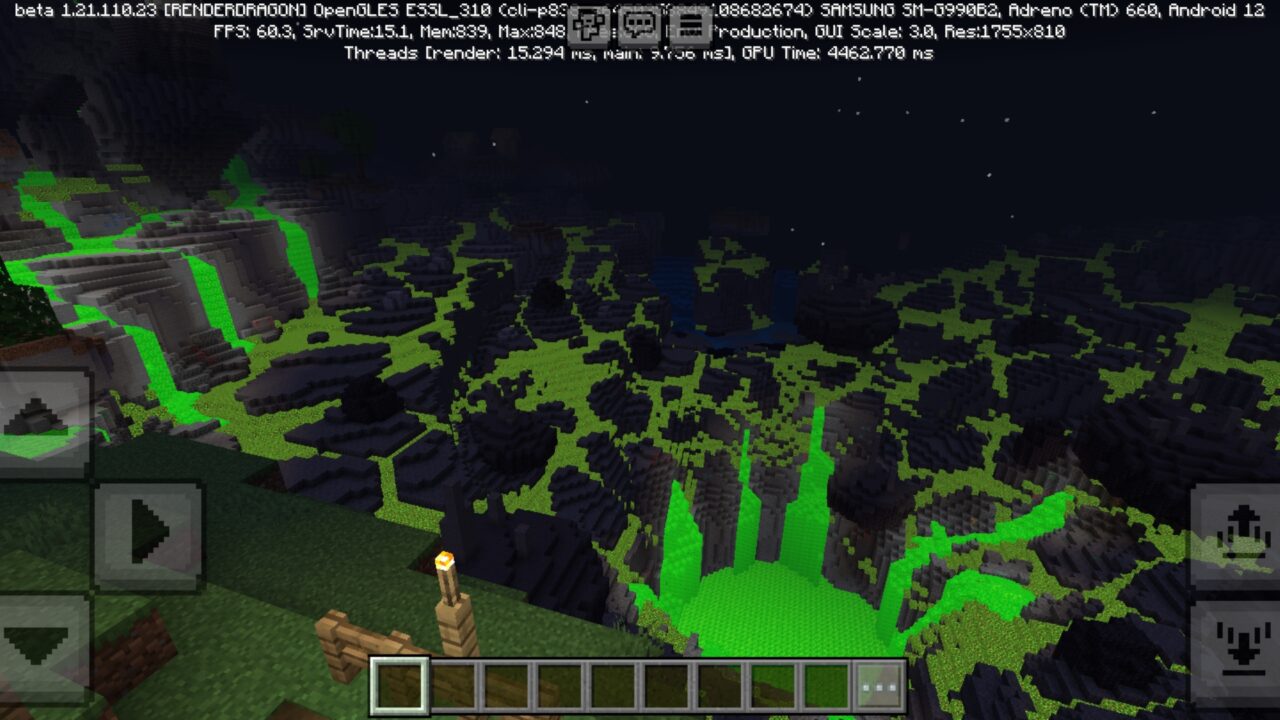 Location from Void Weapon Mod for Minecraft PE