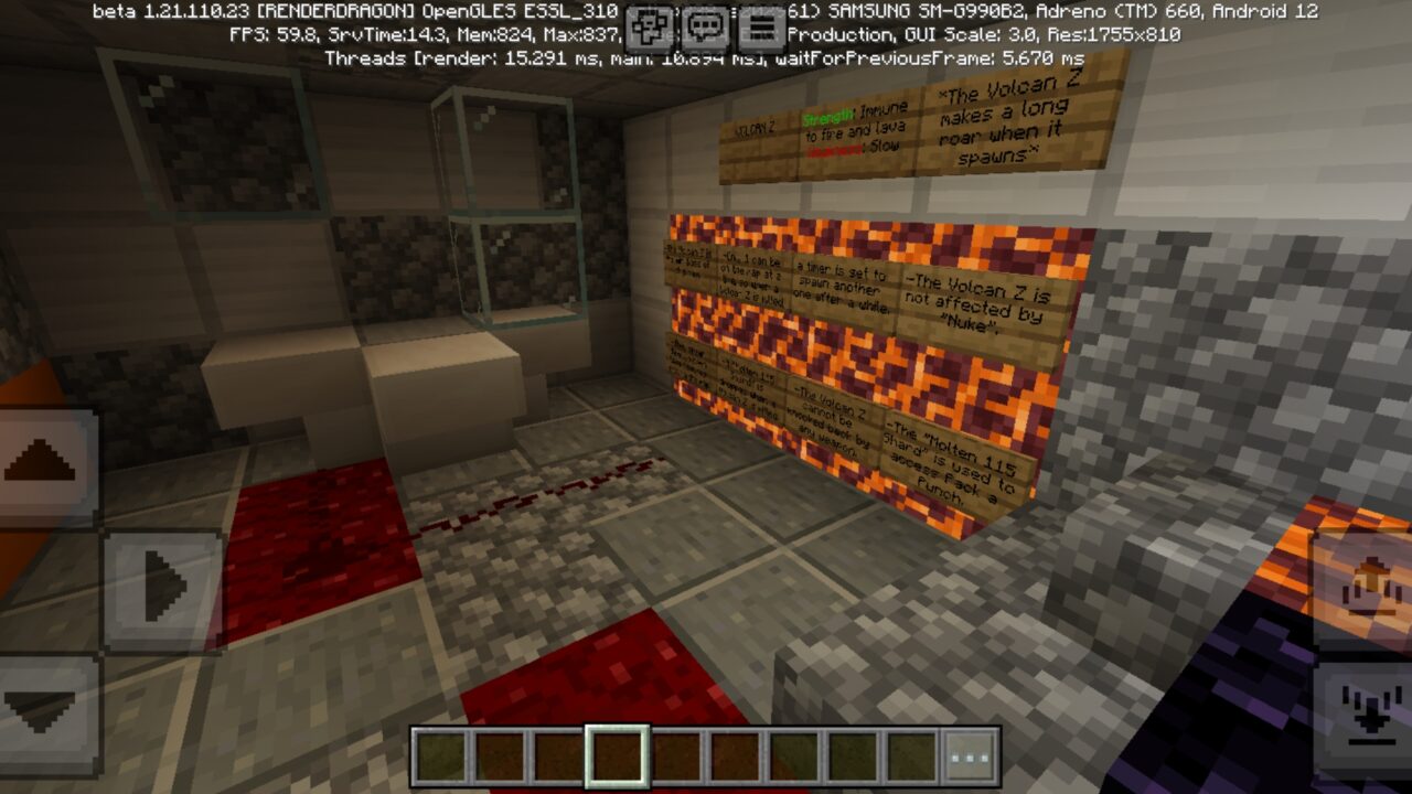 Location from Zombie Inspired Map for Minecraft PE