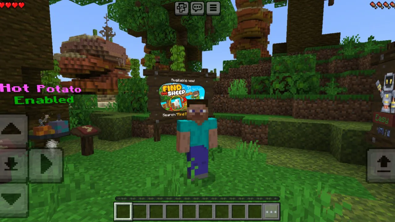 Minigame Island Map for Minecraft PE