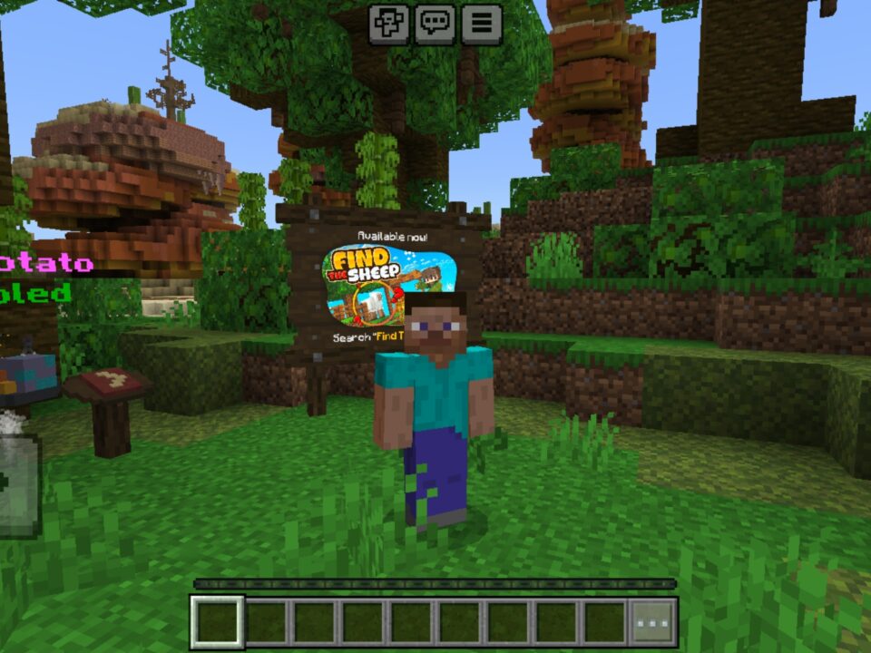 Minigame Island Map for Minecraft PE