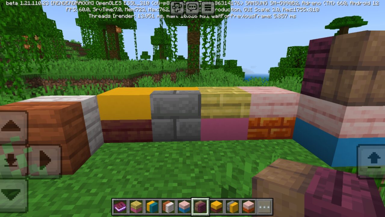 Mix from Split Blocks Mod for Minecraft PE