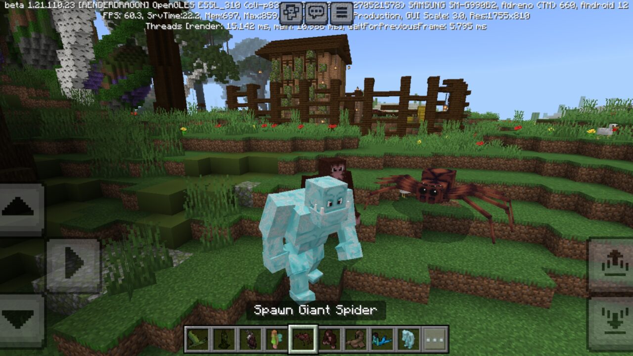 Mobs from Biome Monsters Mod for Minecraft PE