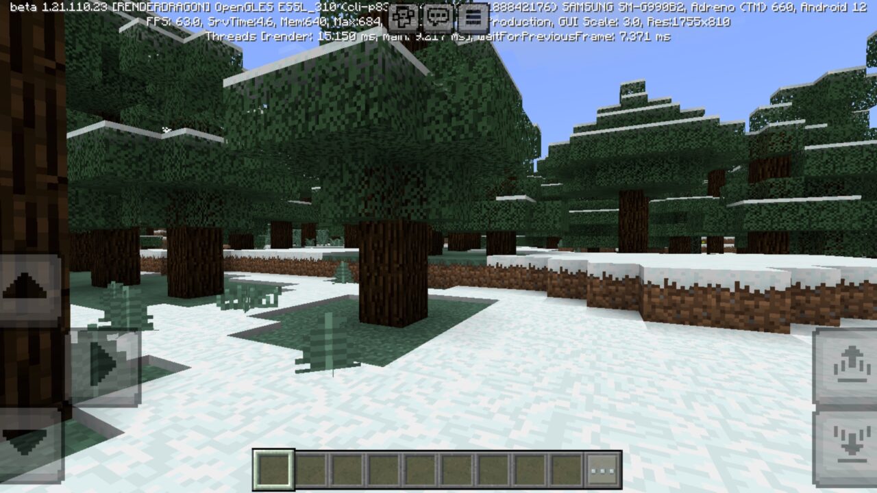Nature from Regular Texture Pack for Minecraft PE