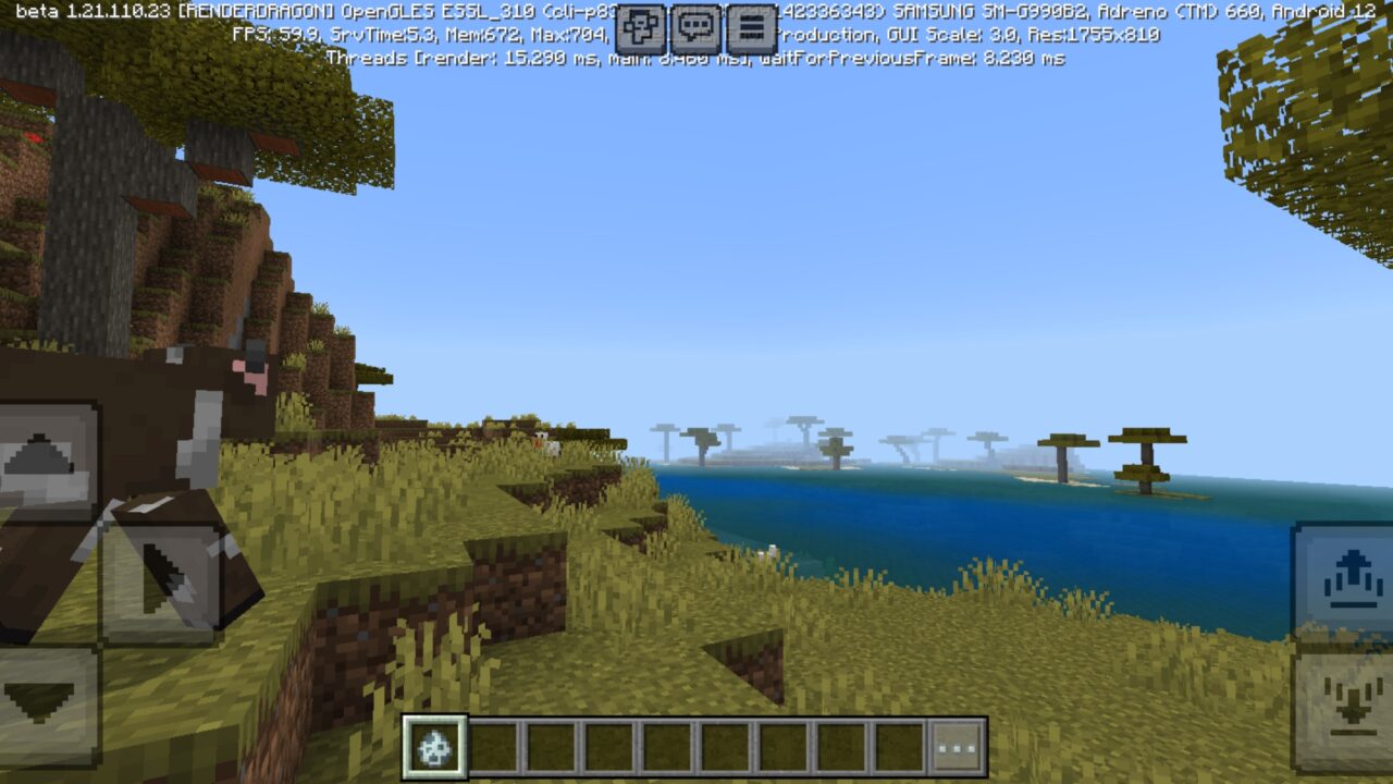 Nature from Eternity Shader for Minecraft PE