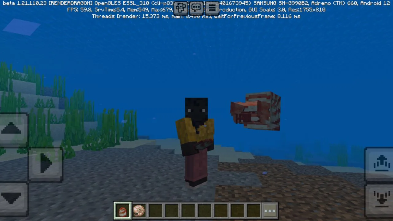 Nautilus Mod for Minecraft PE