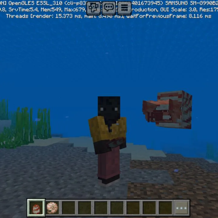 Nautilus Mod for Minecraft PE