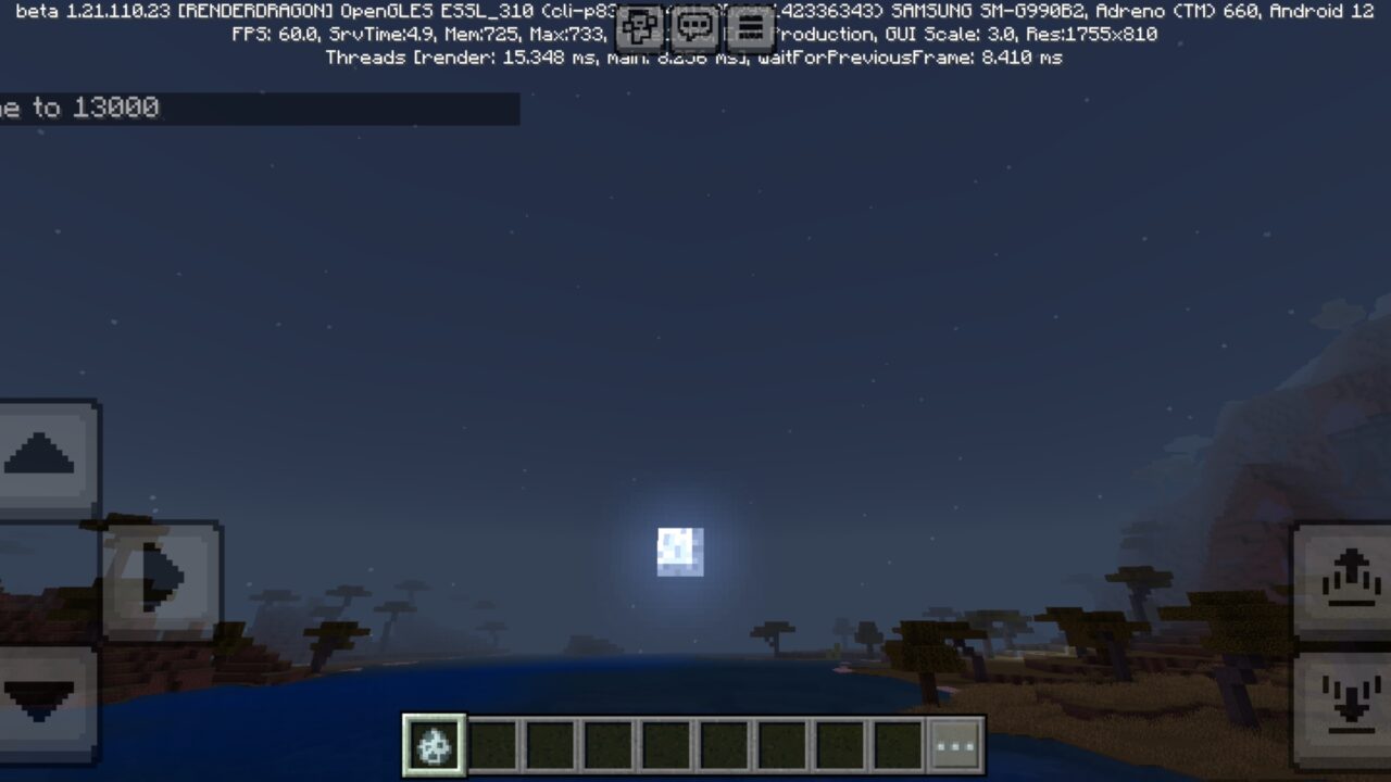Night from Eternity Shader for Minecraft PE