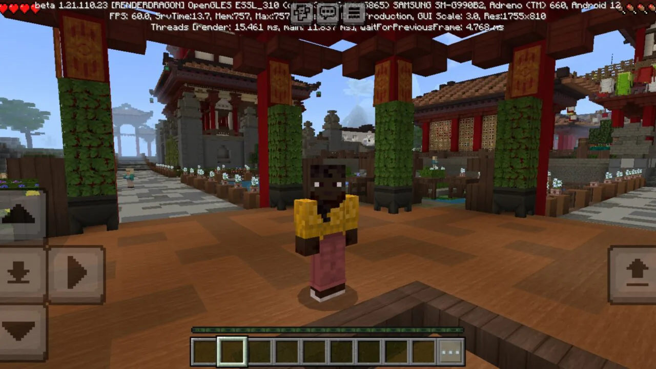 Ninja Empire Map for Minecraft PE