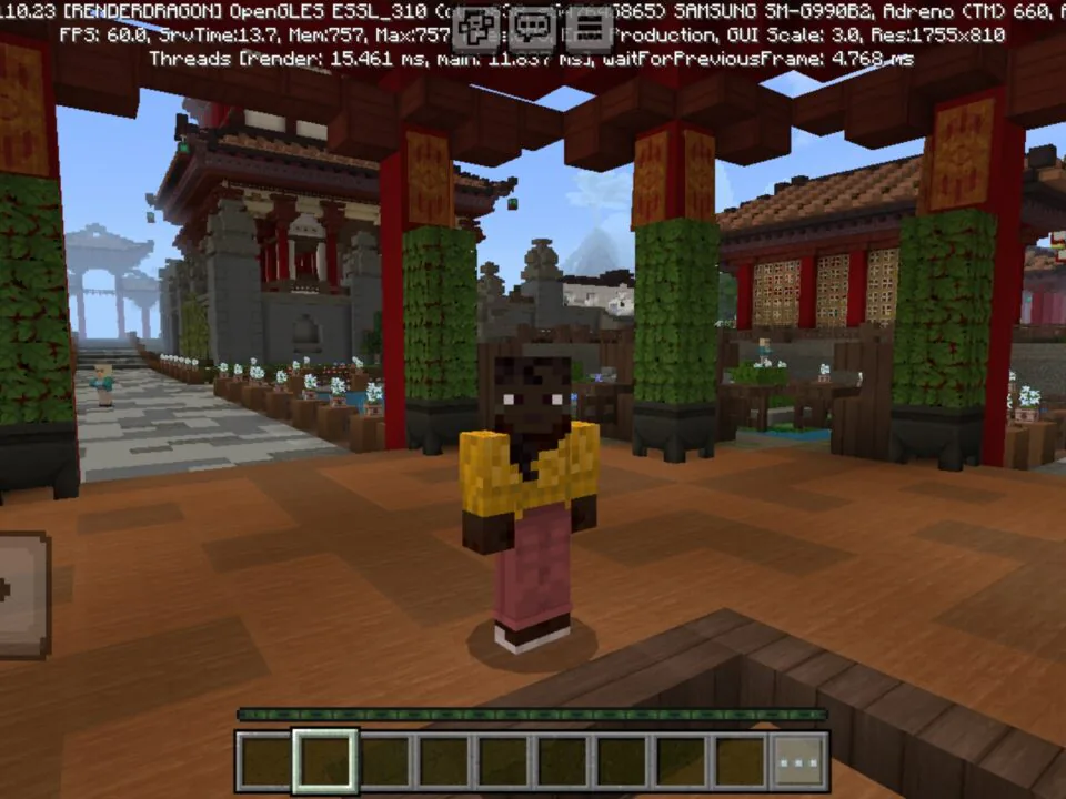Ninja Empire Map for Minecraft PE