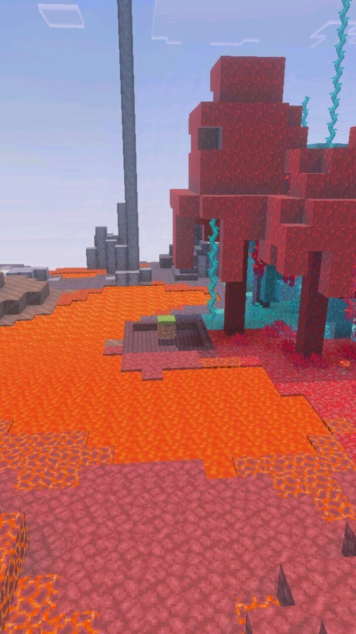 One Block from Minigame Island Map for Minecraft PE