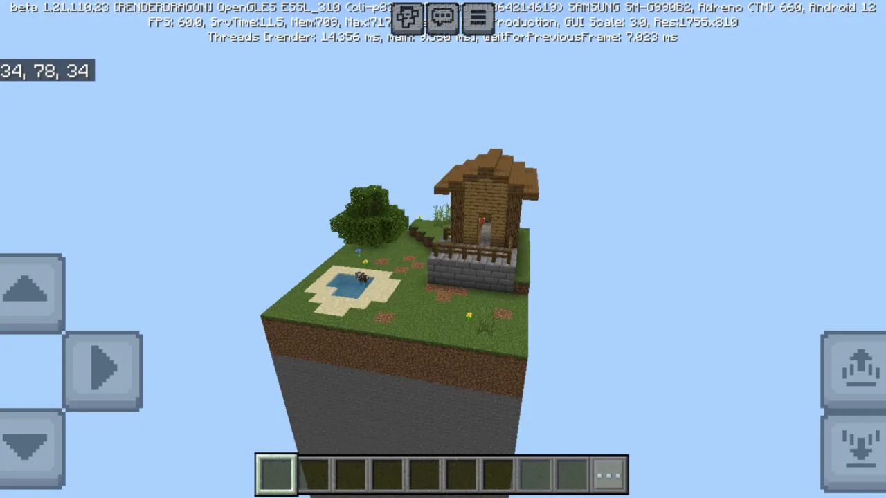 One Chunk Map for Minecraft PE