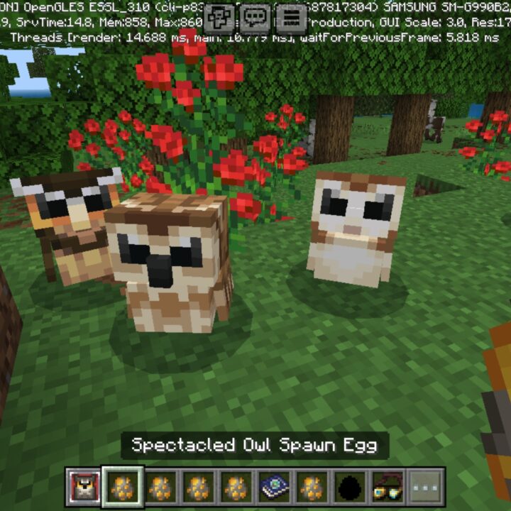 Owls Mod for Minecraft PE