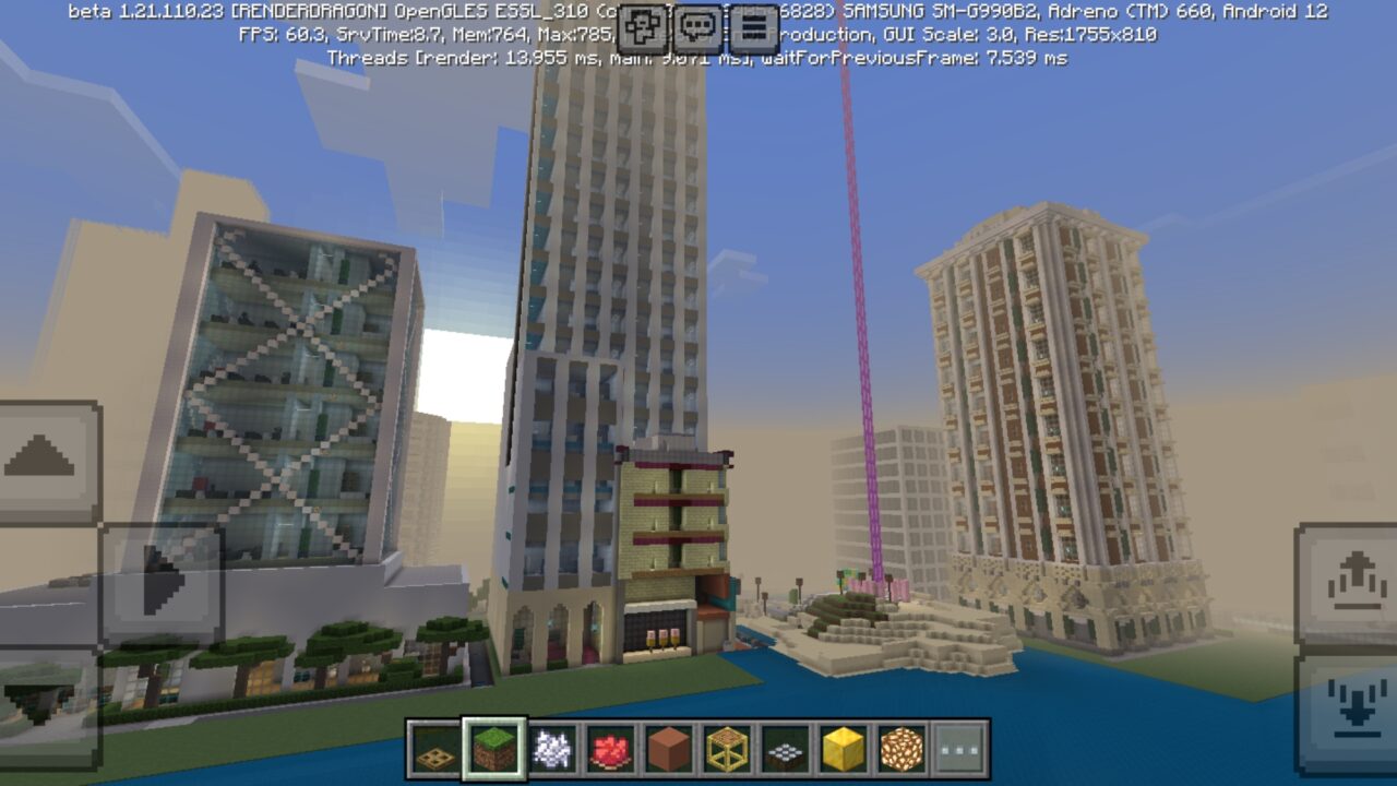 Panorama from Nordland Map for Minecraft PE