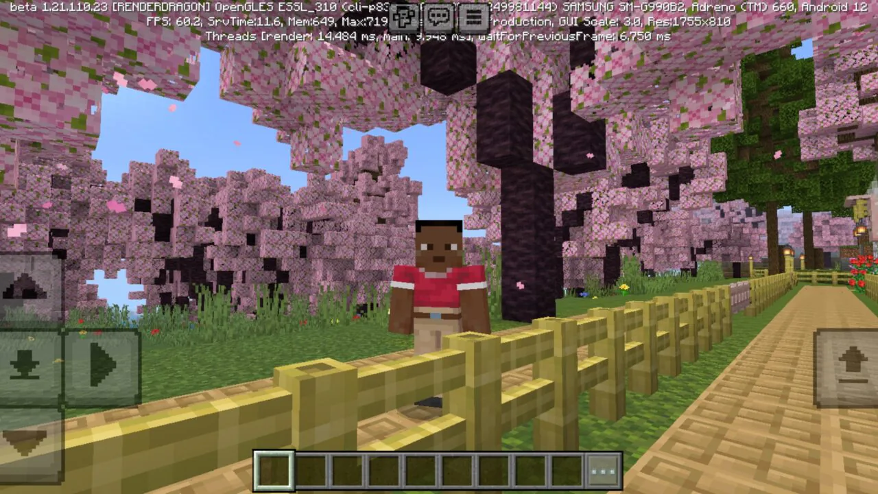 Pink House Map for Minecraft PE