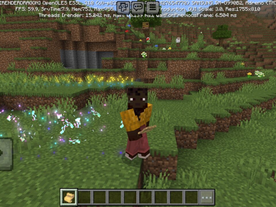 Player Trails Mod for Minecraft PE