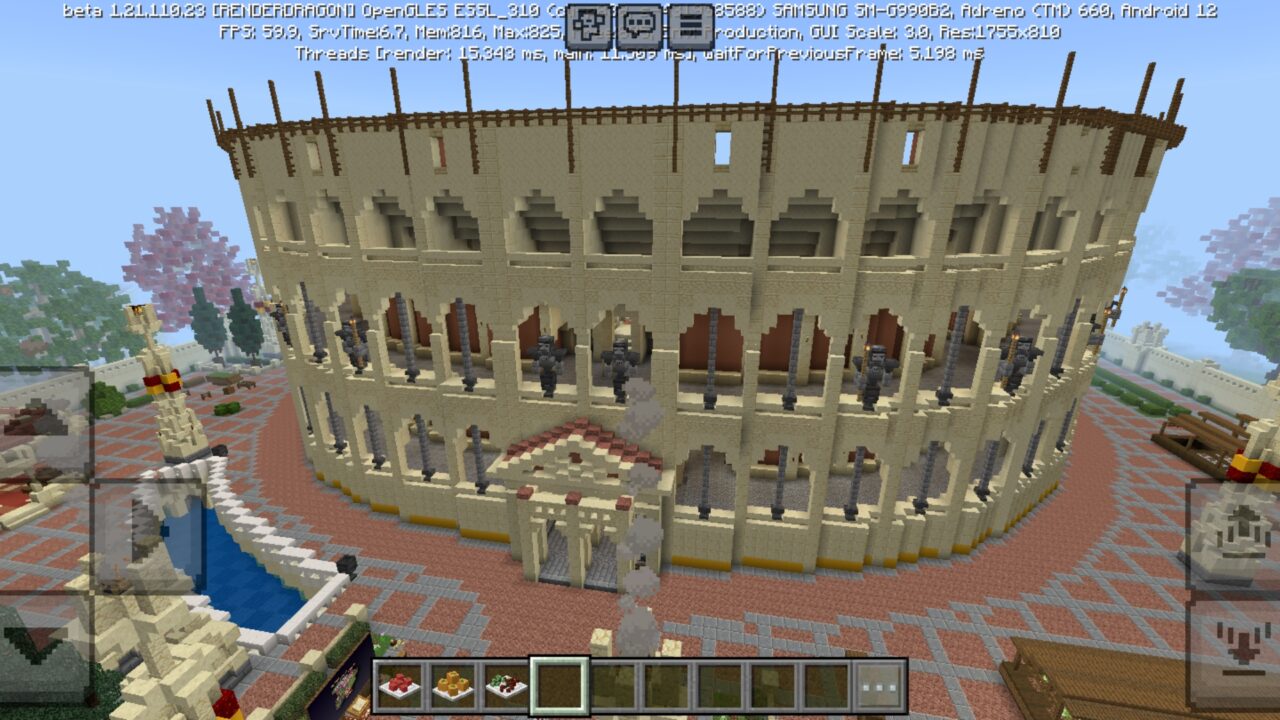 Roman Empire Map for Minecraft PE