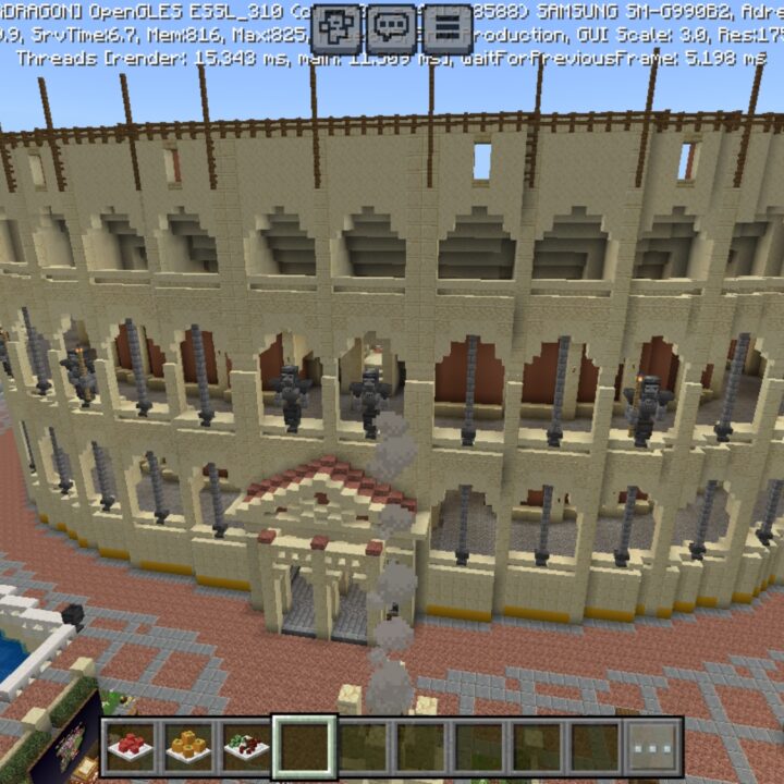 Roman Empire Map for Minecraft PE