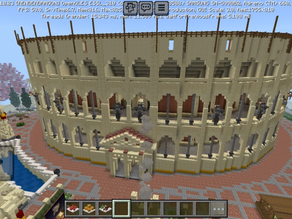 Roman Empire Map for Minecraft PE