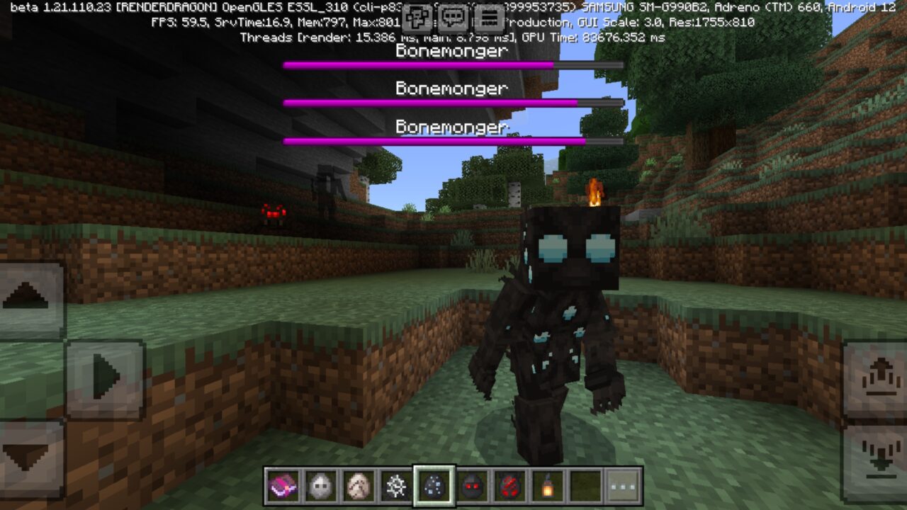 Shadows and Spirits Mod for Minecraft PE