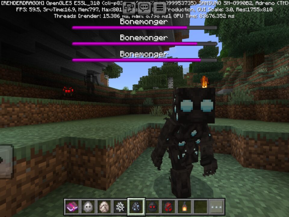 Shadows and Spirits Mod for Minecraft PE