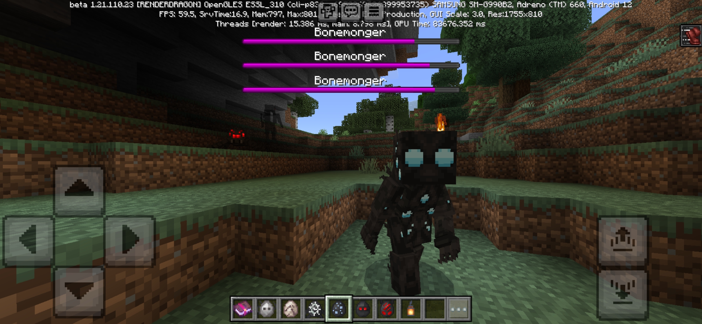 Download Shadows and Spirits Mod for Minecraft Bedrock Edition