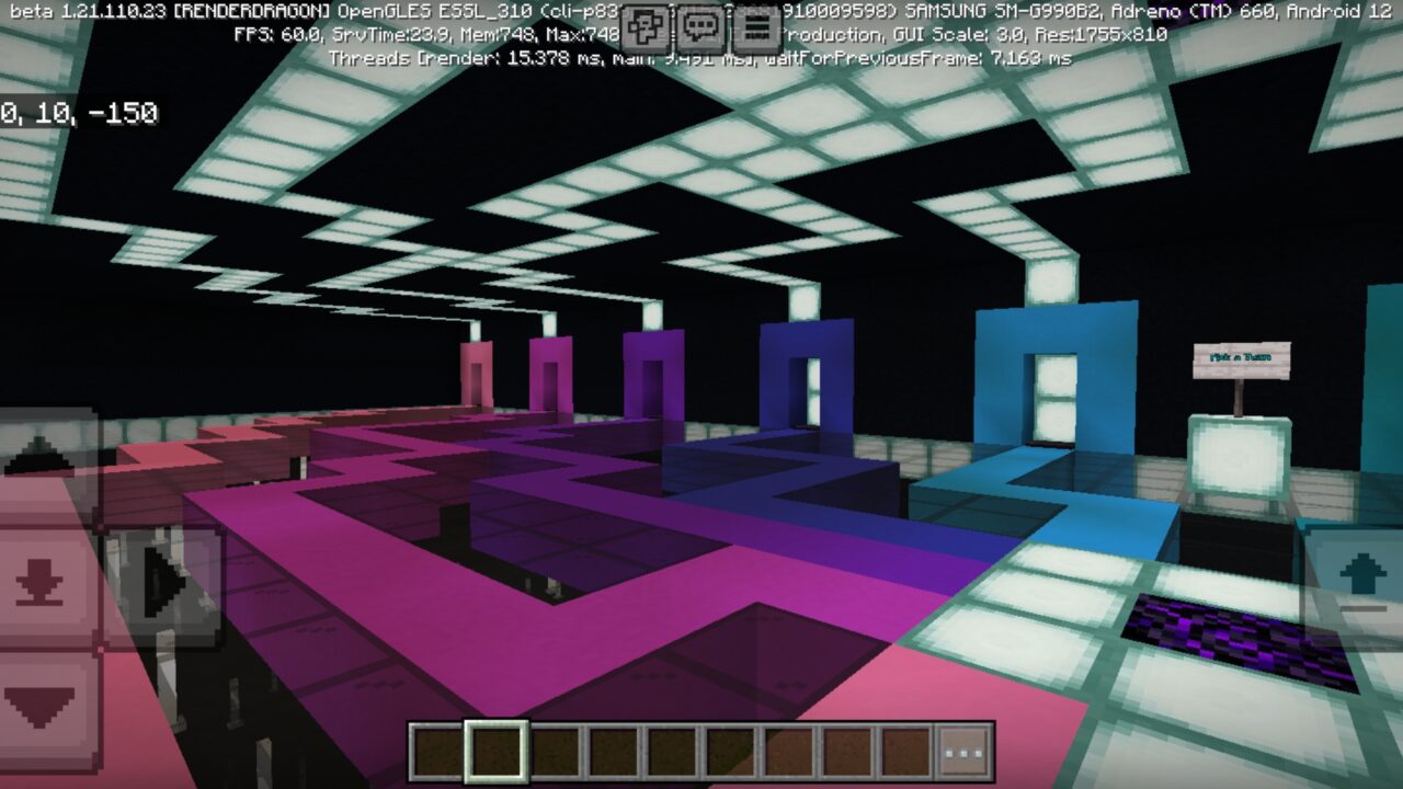 Start from Aquatic Factory Hunt Map for Minecraft PE