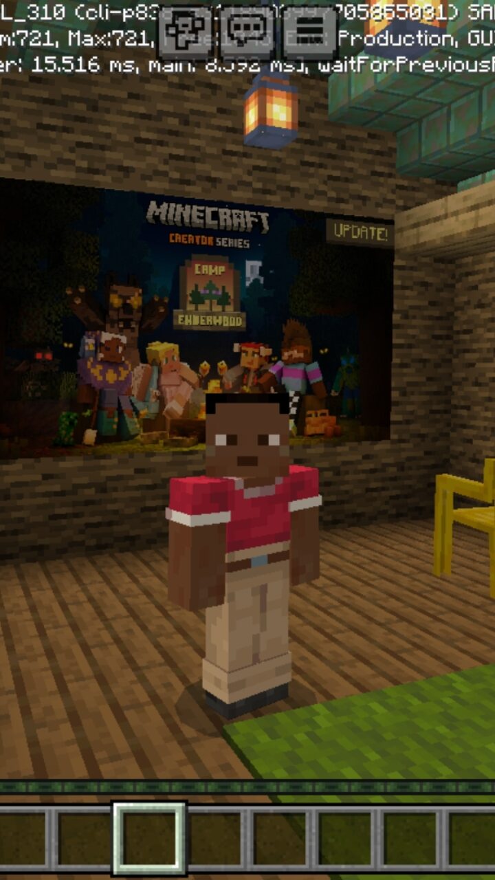 Start from Camp Enderwood Map for Minecraft PE