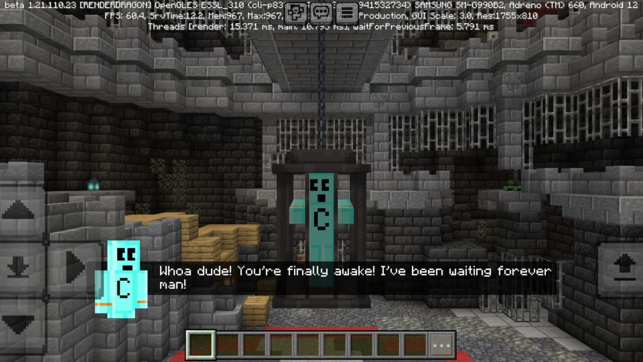 Start from Elemental Escape Map for Minecraft PE