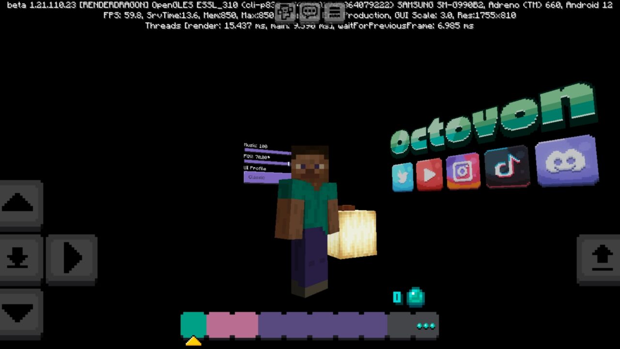 Start from Tinycraft Map for Minecraft PE