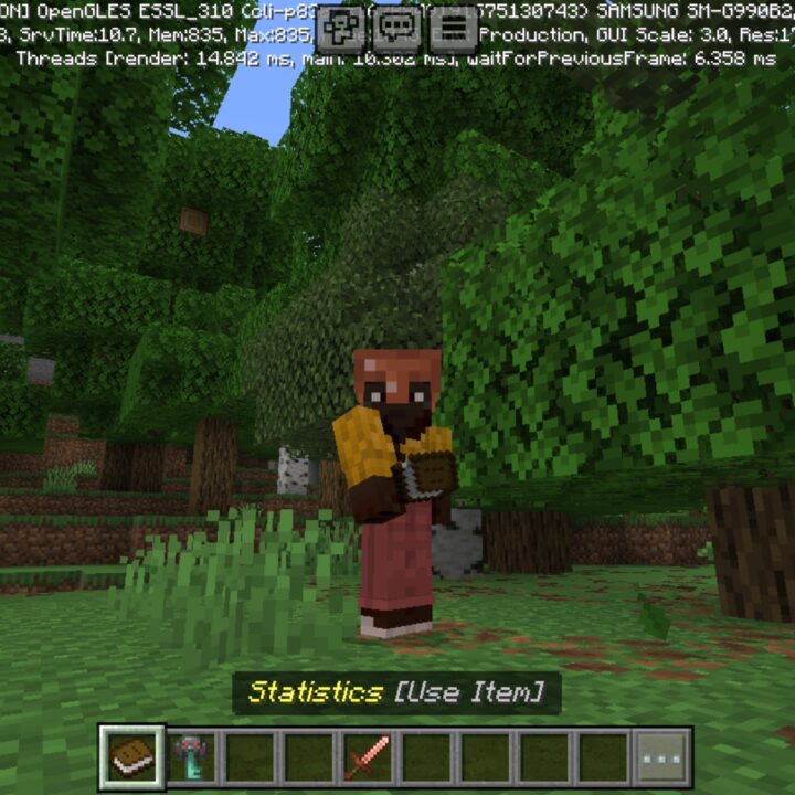 Statistics Mod for Minecraft PE
