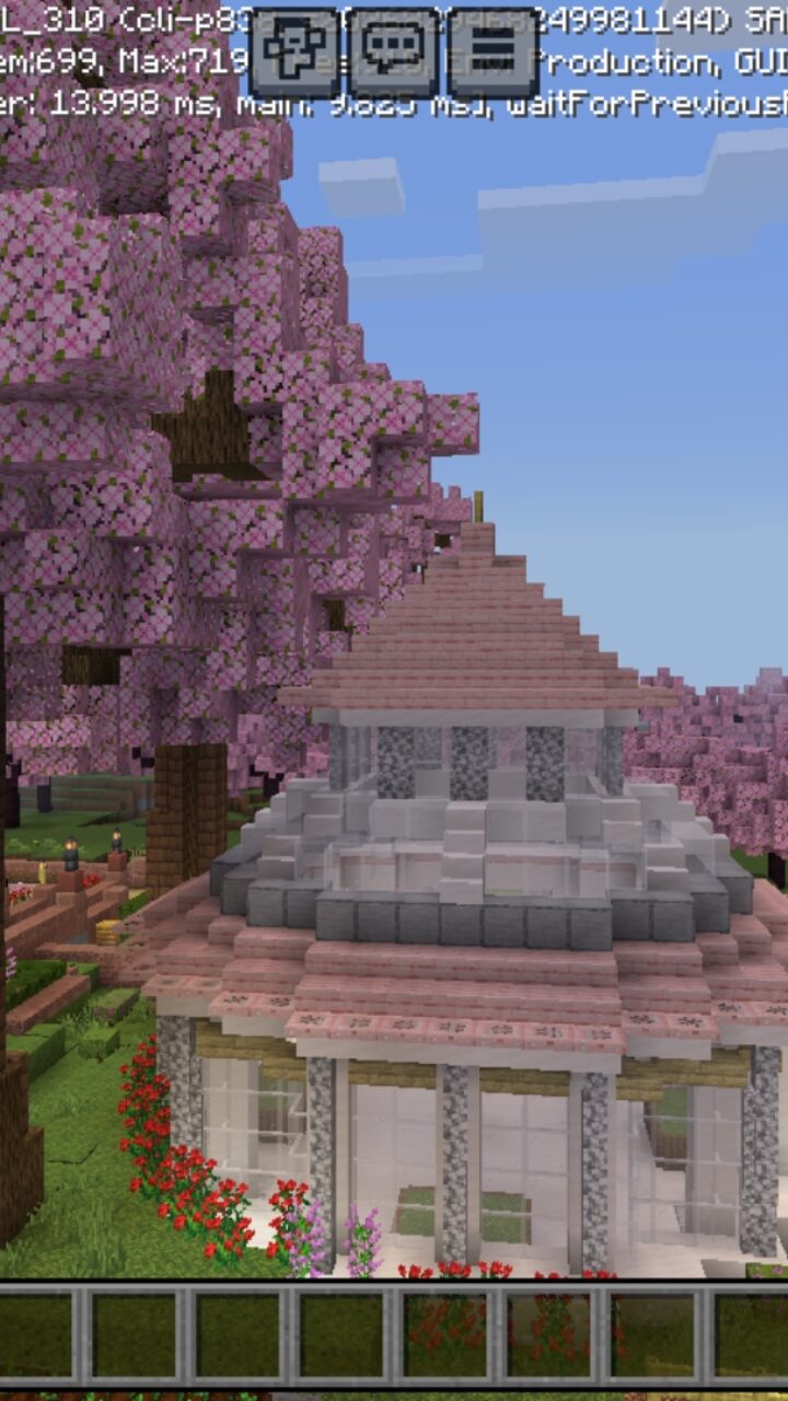Territory from Pink House Map for Minecraft PE