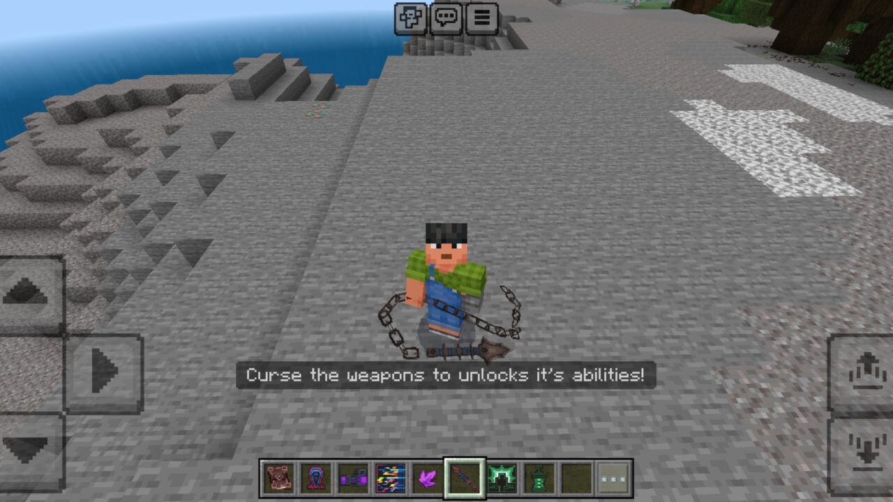 Unlock from Horror Weapon Mod for Minecraft PE