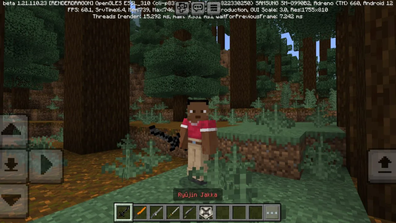 Use It from Bleach Beyond Mod for Minecraft PE