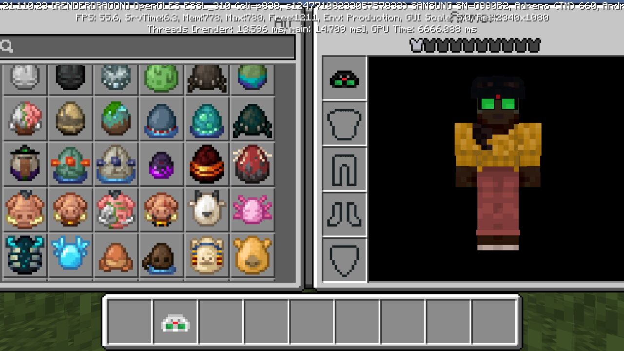 Use It from Night Vision Goggles Mod for Minecraft PE