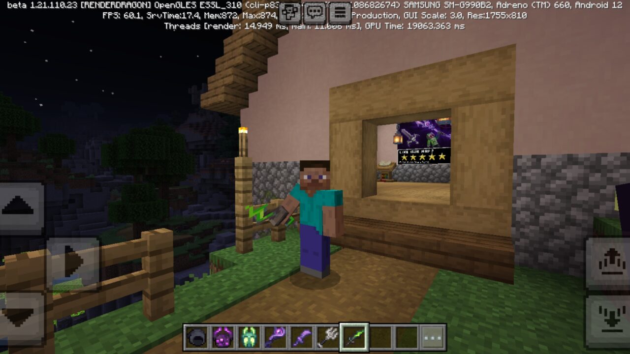 Use It from Void Weapon Mod for Minecraft PE