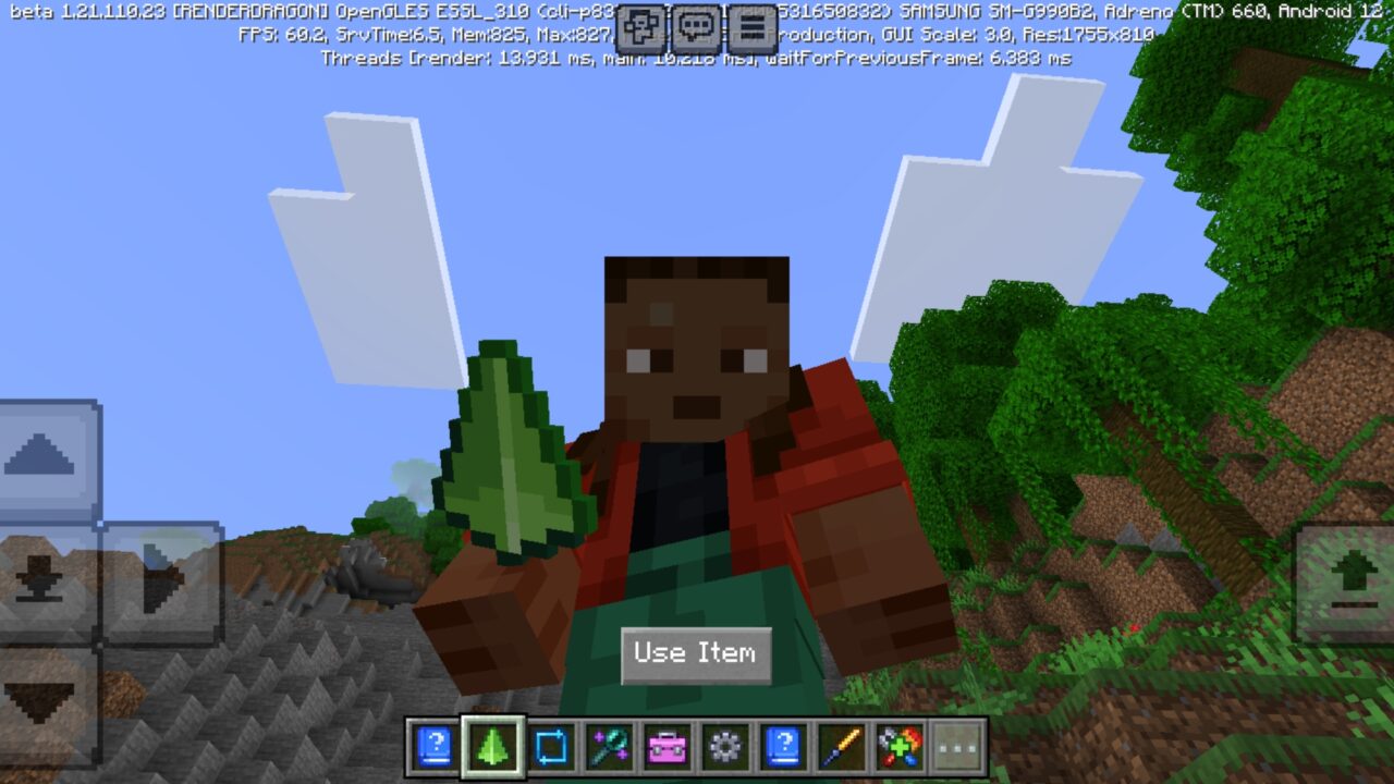 Use from World Builder Mod for Minecraft PE