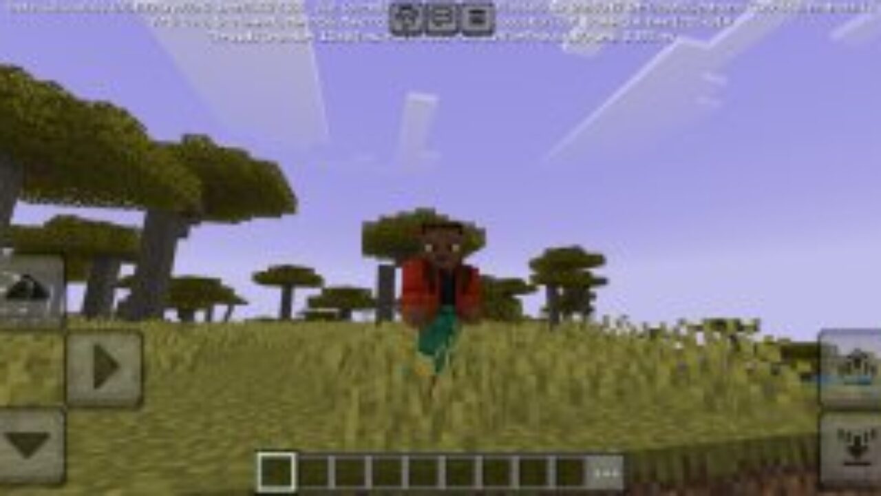 View from Laz Shader for Minecraft PE