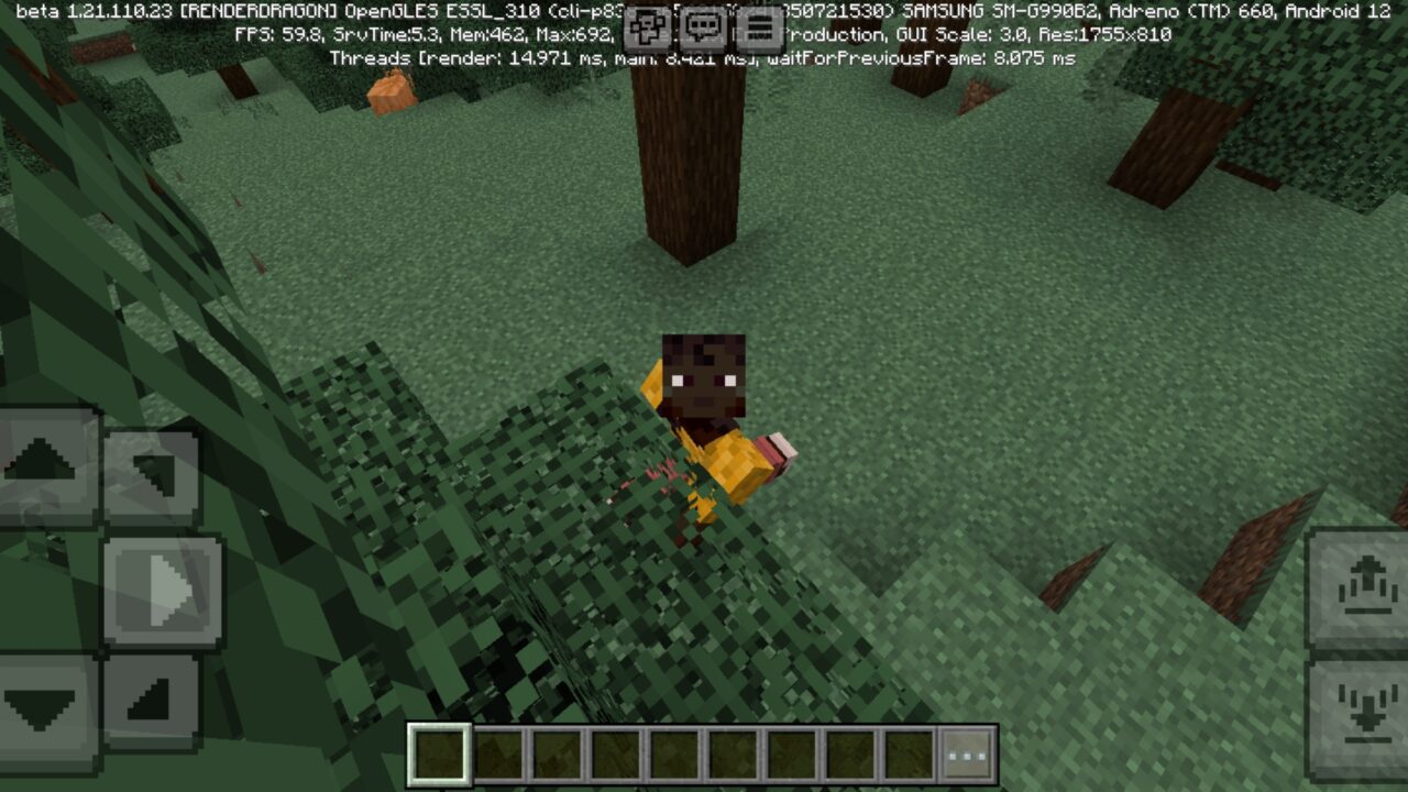 Walk from Footsteps Texture Pack for Minecraft PE