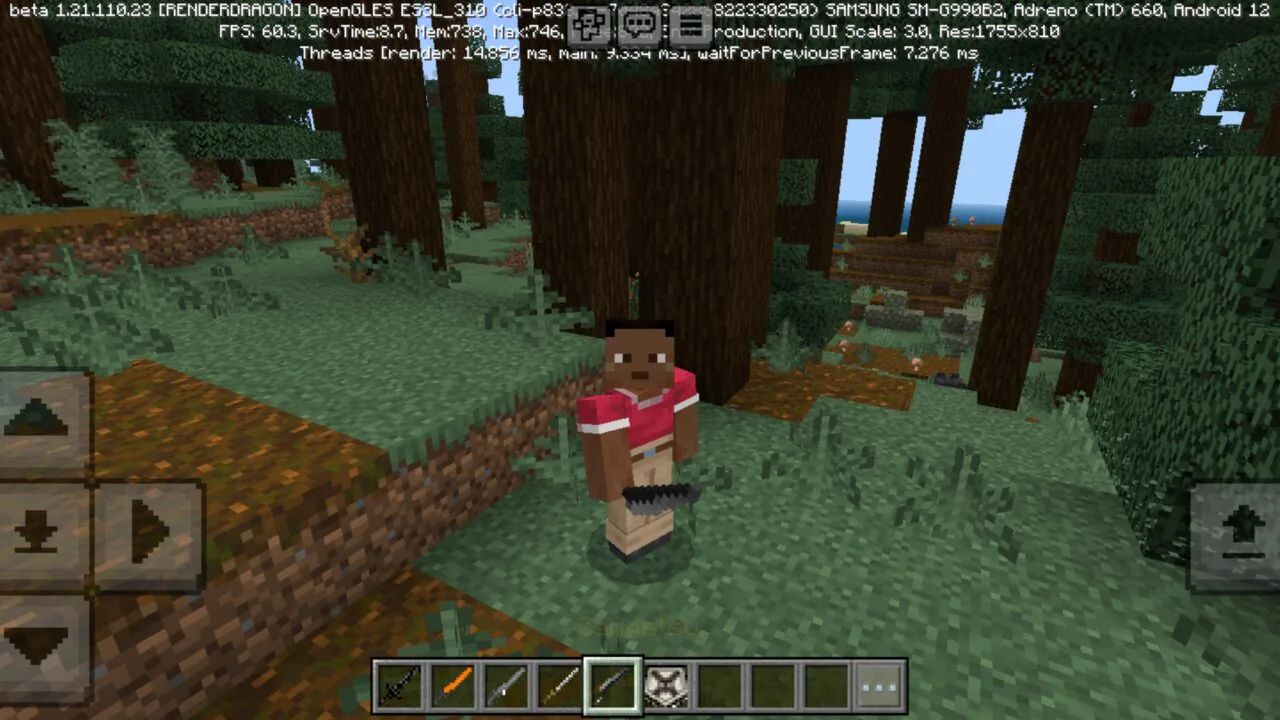 Weapon from Bleach Beyond Mod for Minecraft PE