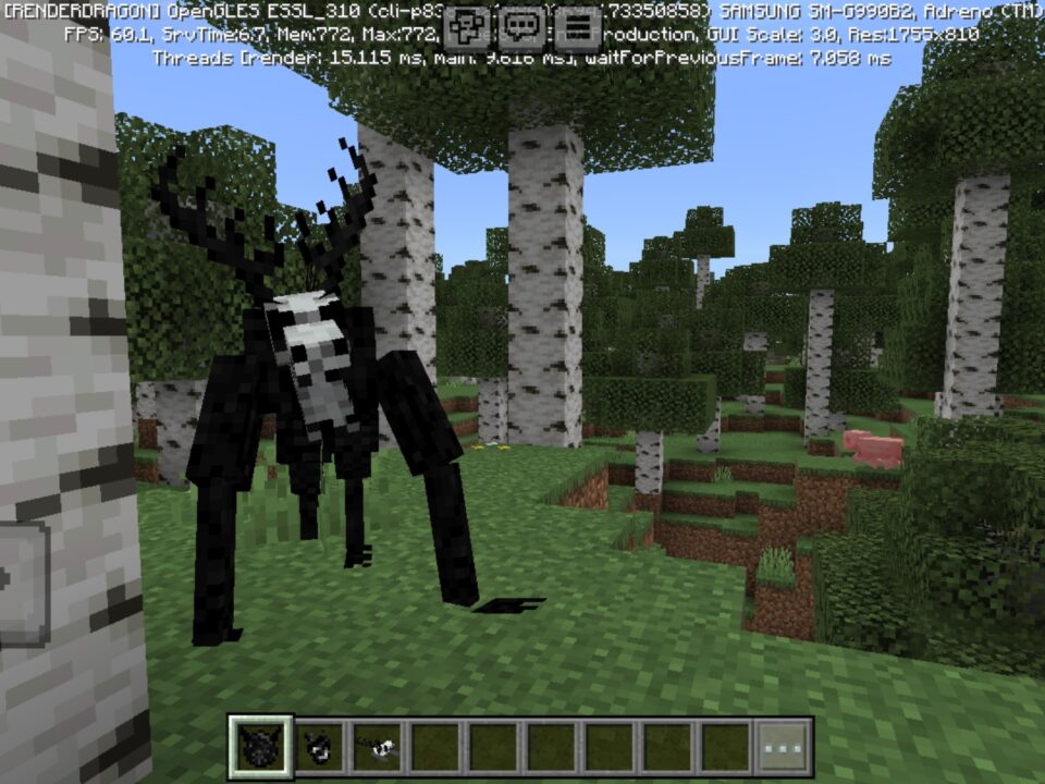 Wendigo Mod for Minecraft PE