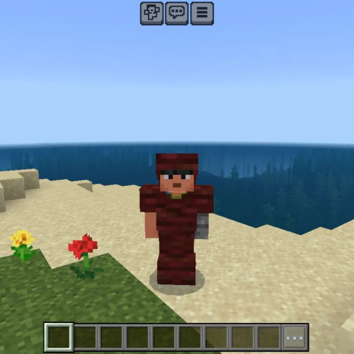 Wooden Armor Mod for Minecraft PE